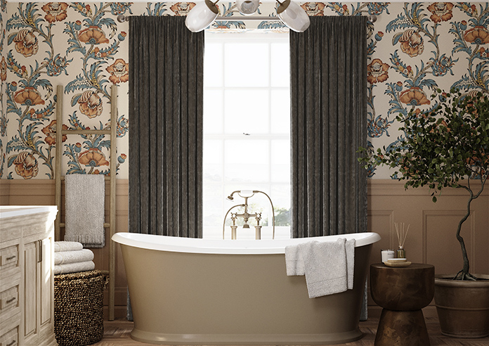 Crushed Velvet, Champagne - Made to Measure Curtains - Image 3